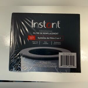 Instant AP100 3-in-1 HEPA Air Purifier Filter for Home Allergens & Pet Dander